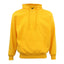 Adult Unisex Men's Basic Plain Hoodie Pullover Sweater Sweatshirt Jumper XS-8XL, Yellow, 2XL