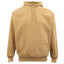 Adult Unisex Men's Basic Plain Hoodie Pullover Sweater Sweatshirt Jumper XS-8XL, Tan, 2XL