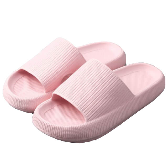 Pillow Slides Sandals Non-Slip Ultra Soft Slippers Cloud Shower EVA Home Shoes, Pink, 36/37 Main image
