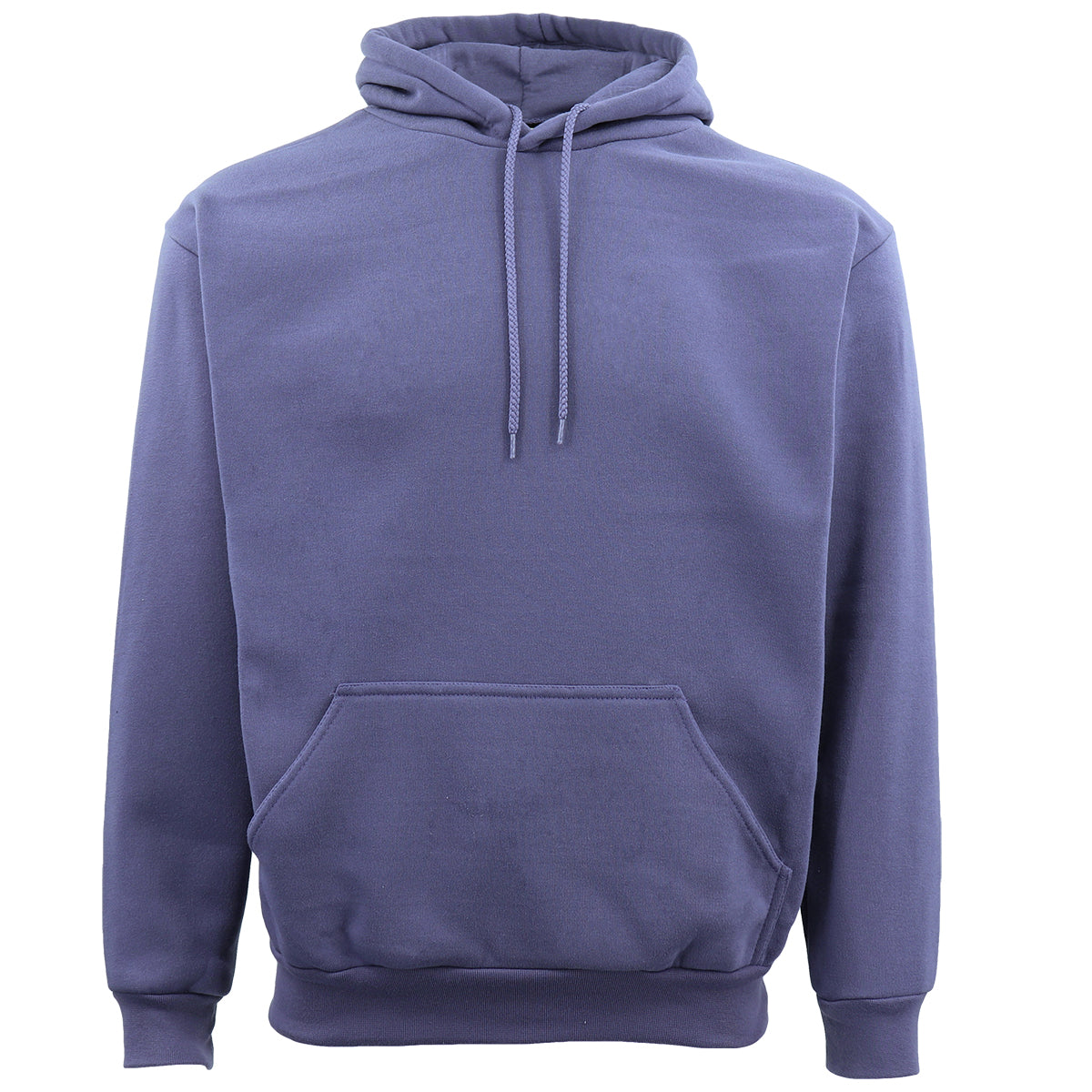 Adult Unisex Men's Basic Plain Hoodie Pullover Sweater Sweatshirt Jumper XS-8XL, Light Purple, XS Main image