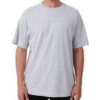 Adult 100% Cotton T-Shirt Unisex Men's Basic Plain Blank Crew Tee Tops Shirts, Copper, 2XL
