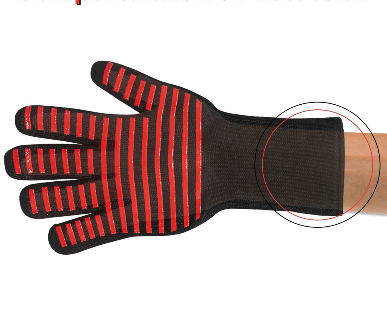 1 Pair Heat Proof Glove blue Secondary image