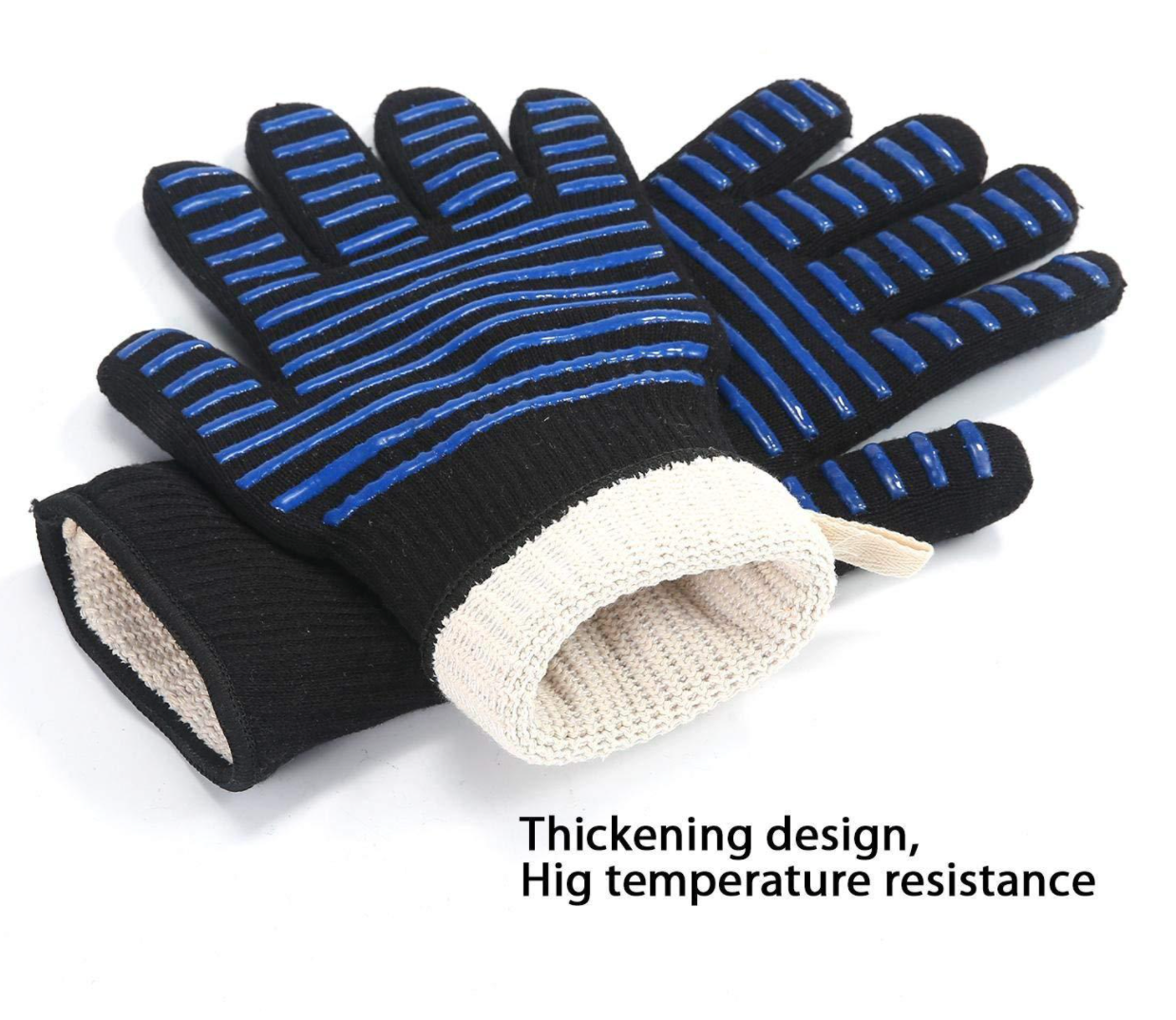 1 Pair Heat Proof Glove blue Main image