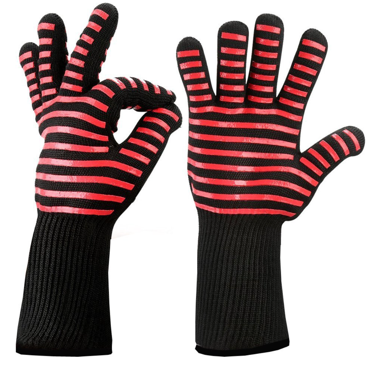 1 Pair Heat Proof Glove red Main image