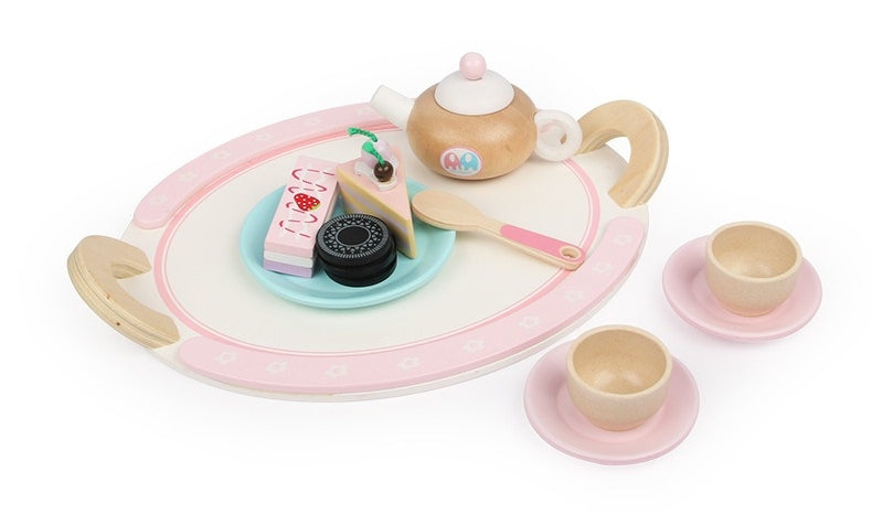 Kids Wooden Kitchen Tea Set Pretend Play Secondary image