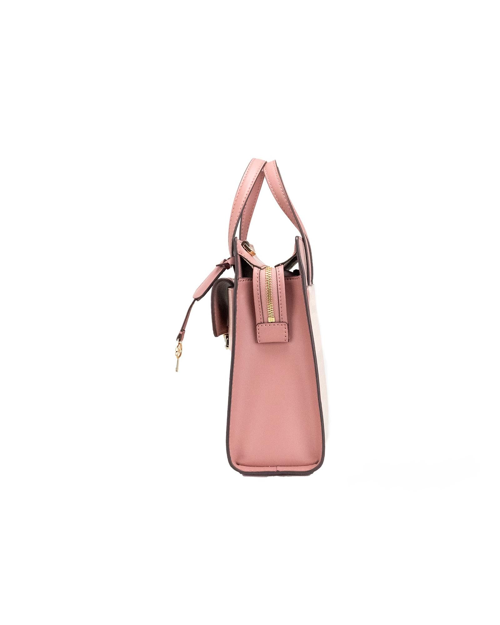 Cece Small Dark Powder Blush Flap Tote Crossbody Bag One Size Women Secondary image