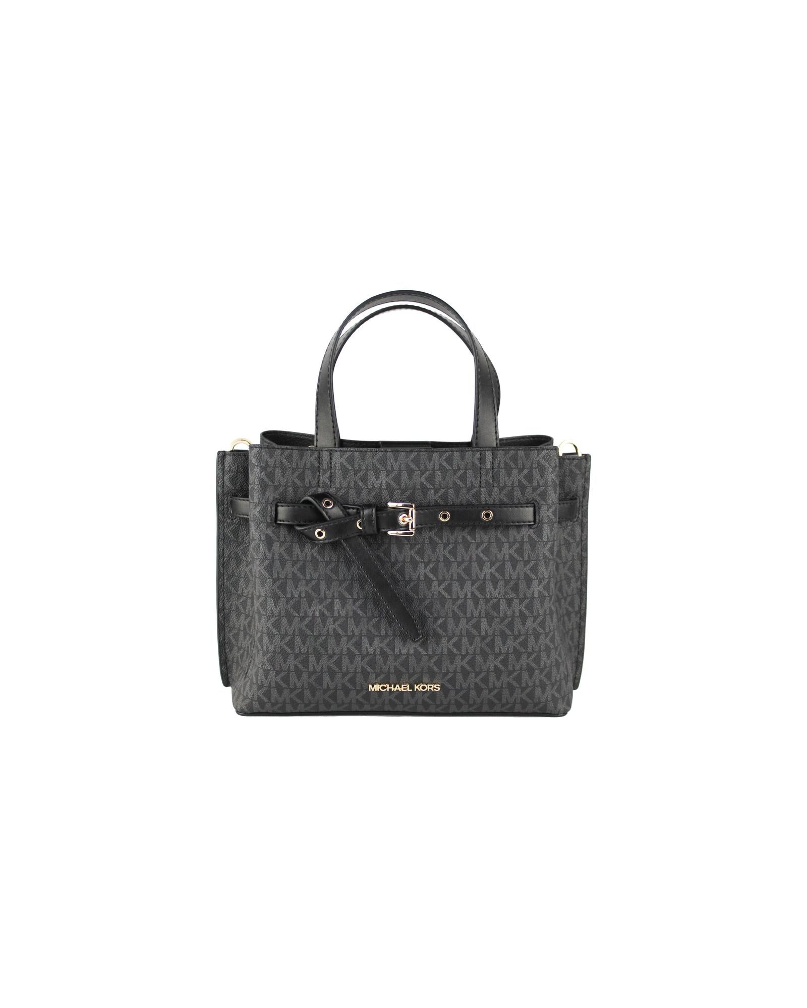 Michael Kors Emilia Small Satchel Bag - Signature PVC One Size Women Main image