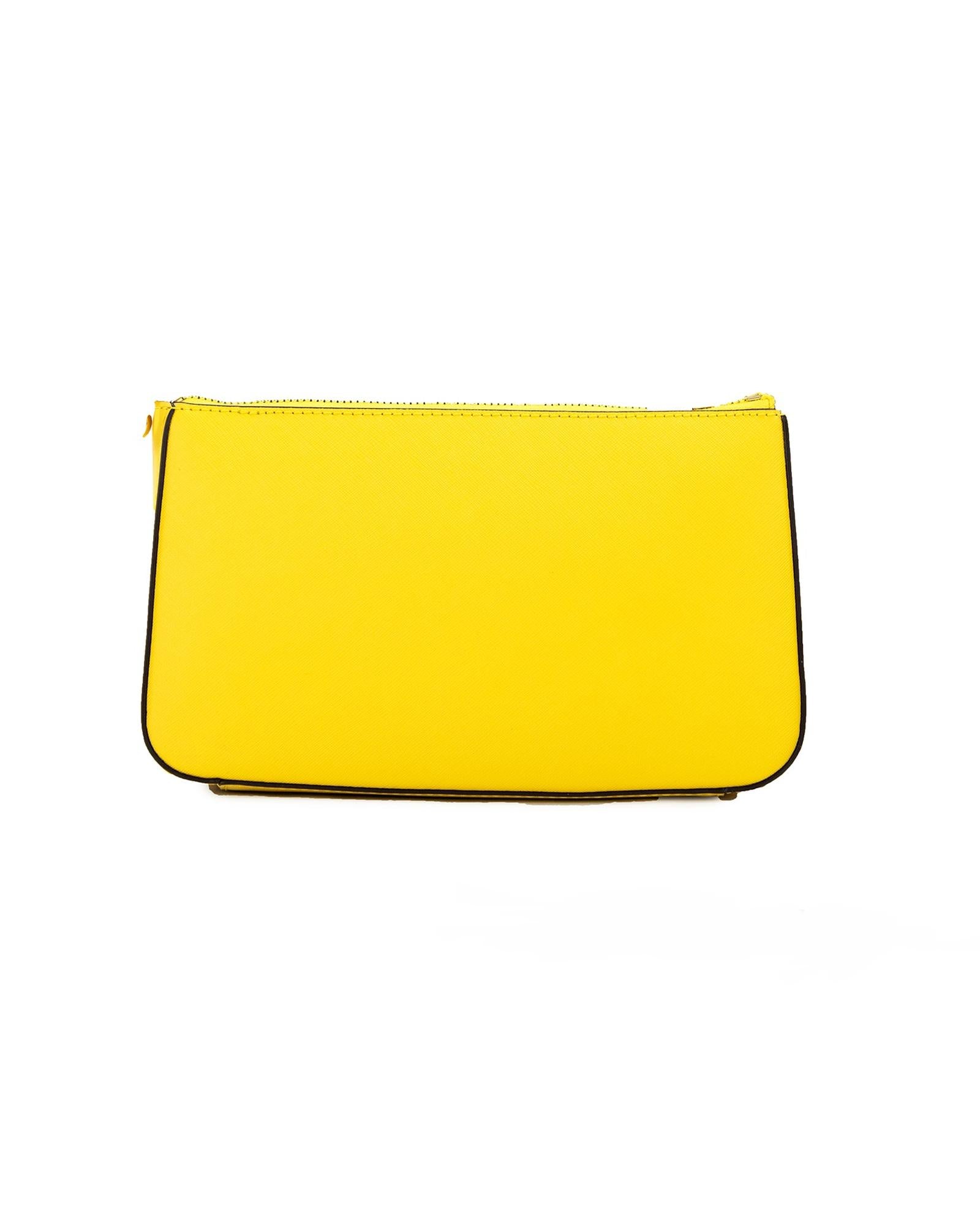 Michael Kors Women's Jet Set Daffodil Vegan Crossbody Tech Attacht Bag Purse - One Size Secondary image