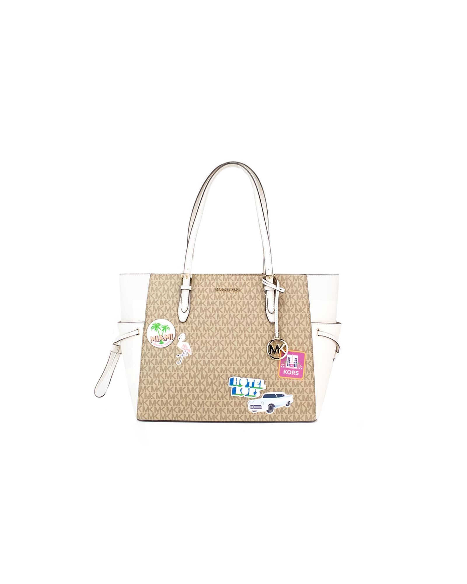 Michael Kors Gilly Large Travel Print Drawstring Tote Bag One Size Women Main image