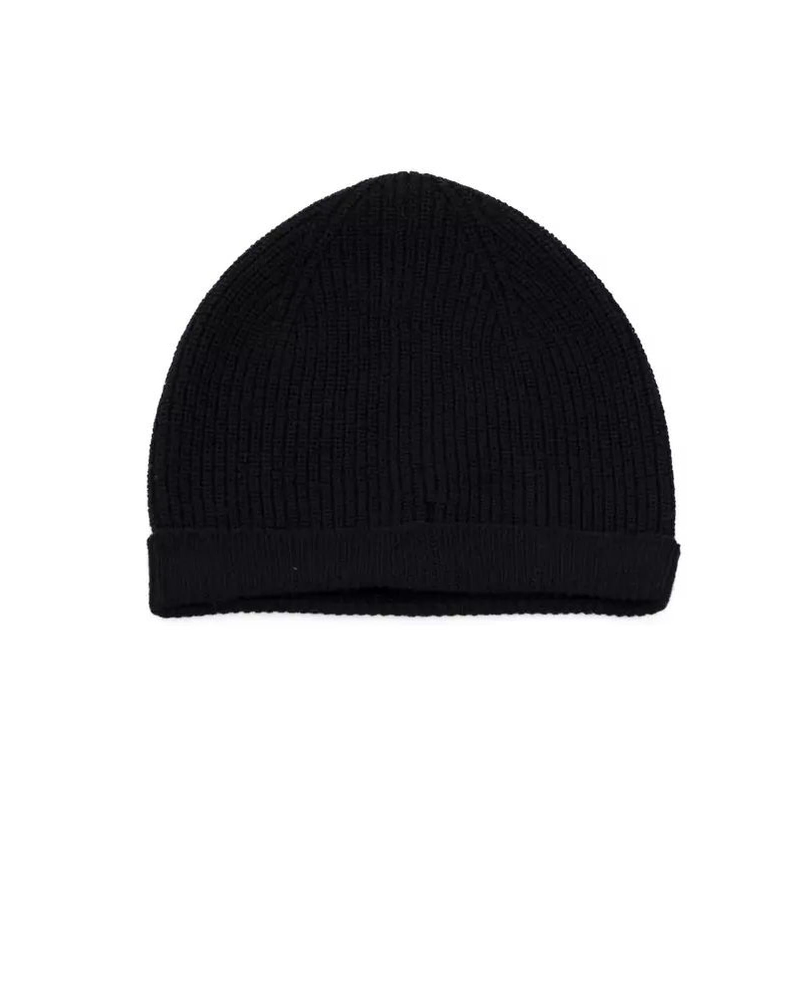 Alpha Studio Men's Blue Merino Wool Hats & Cap - 46 IT Secondary image