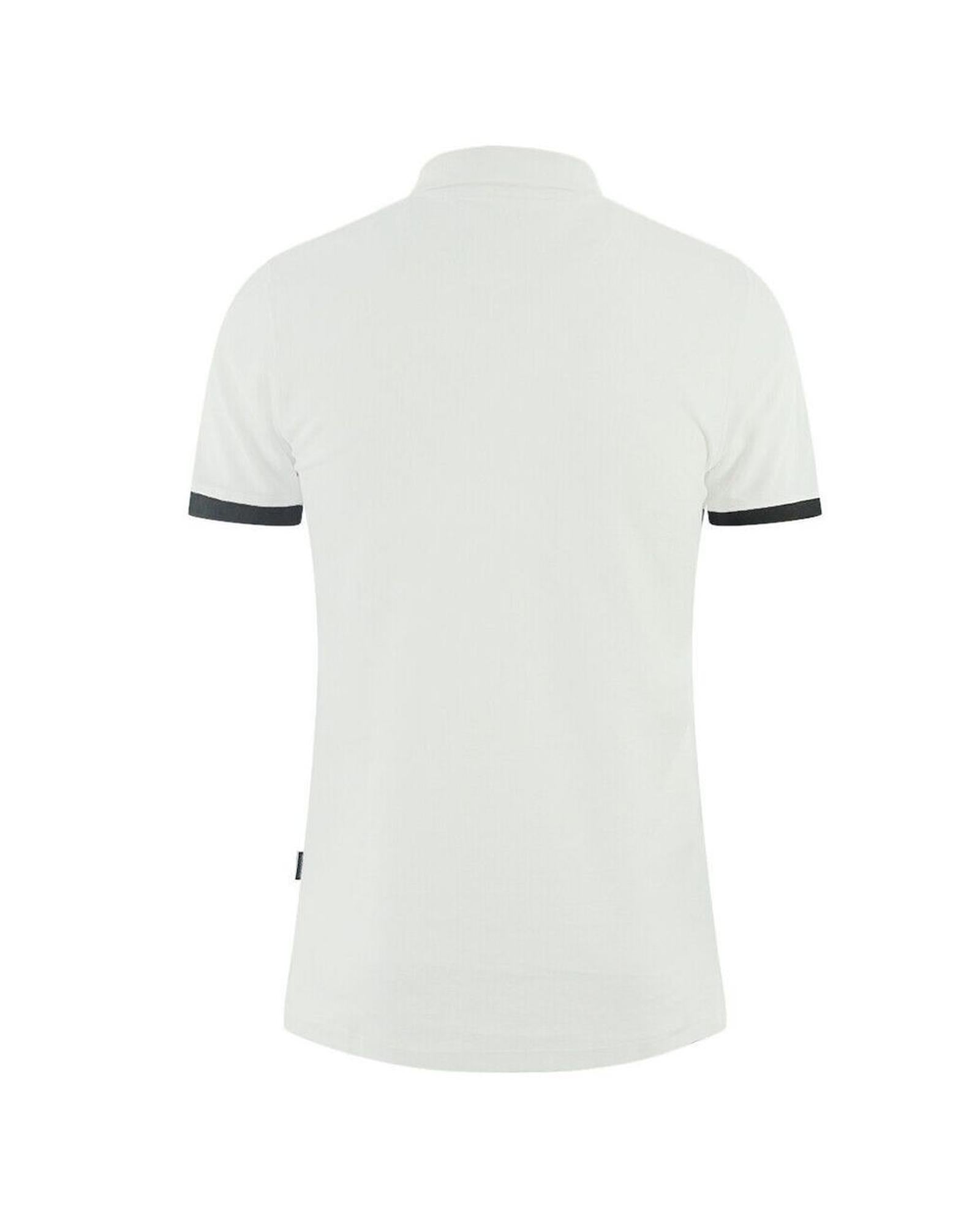 Aquascutum Men's White Cotton Polo Shirt - XL Secondary image