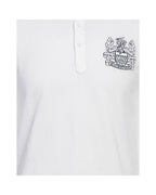 Aquascutum Men's White Cotton Polo Shirt - XL