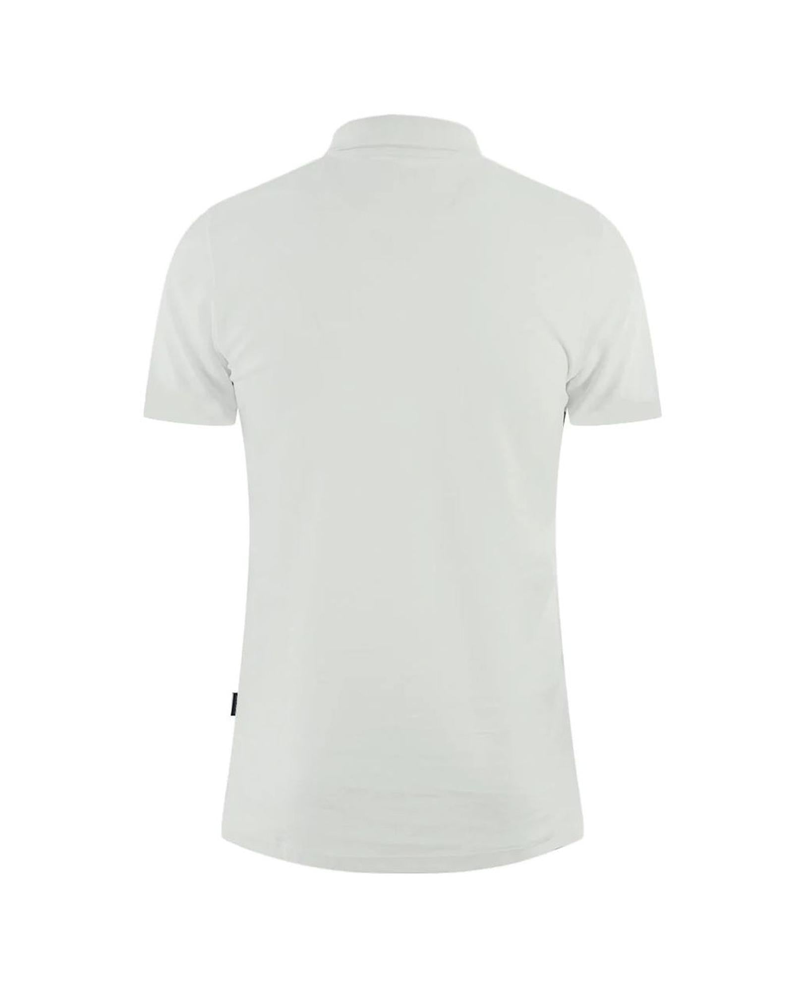 Aquascutum Men's White Cotton Polo Shirt - S Secondary image