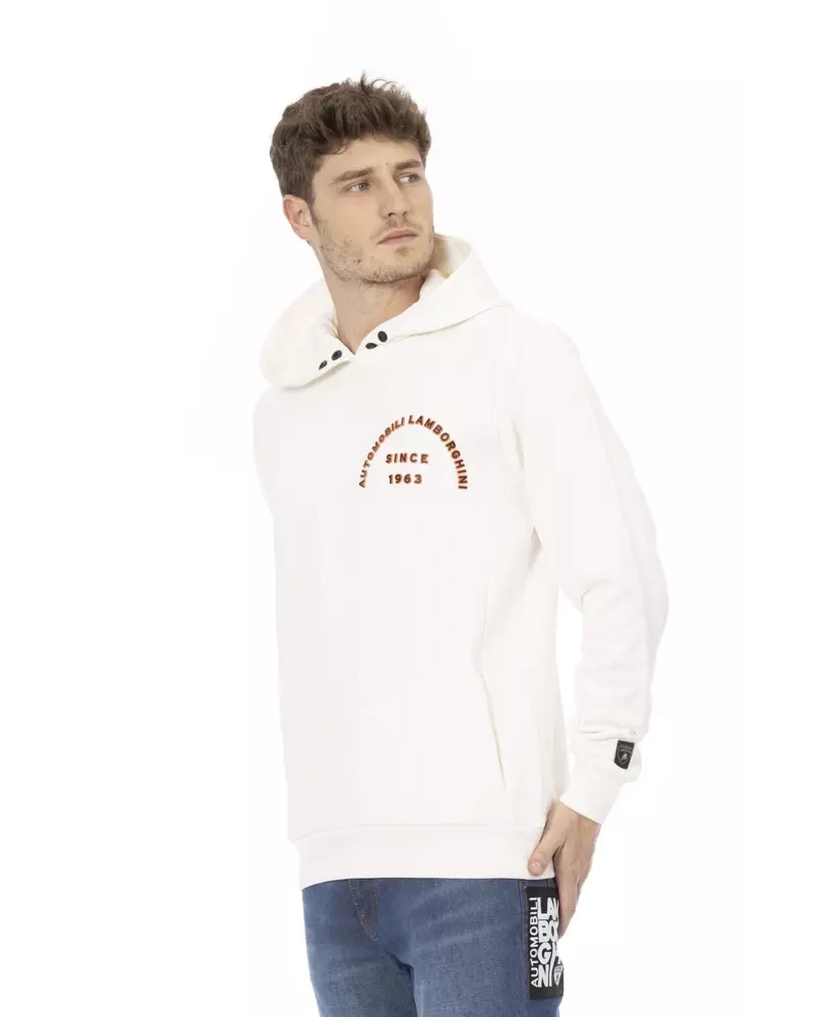 Hoodie with Pockets and Front Print M Men Secondary image
