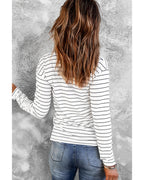 Azura Exchange V Neck Long Sleeve Top - XL