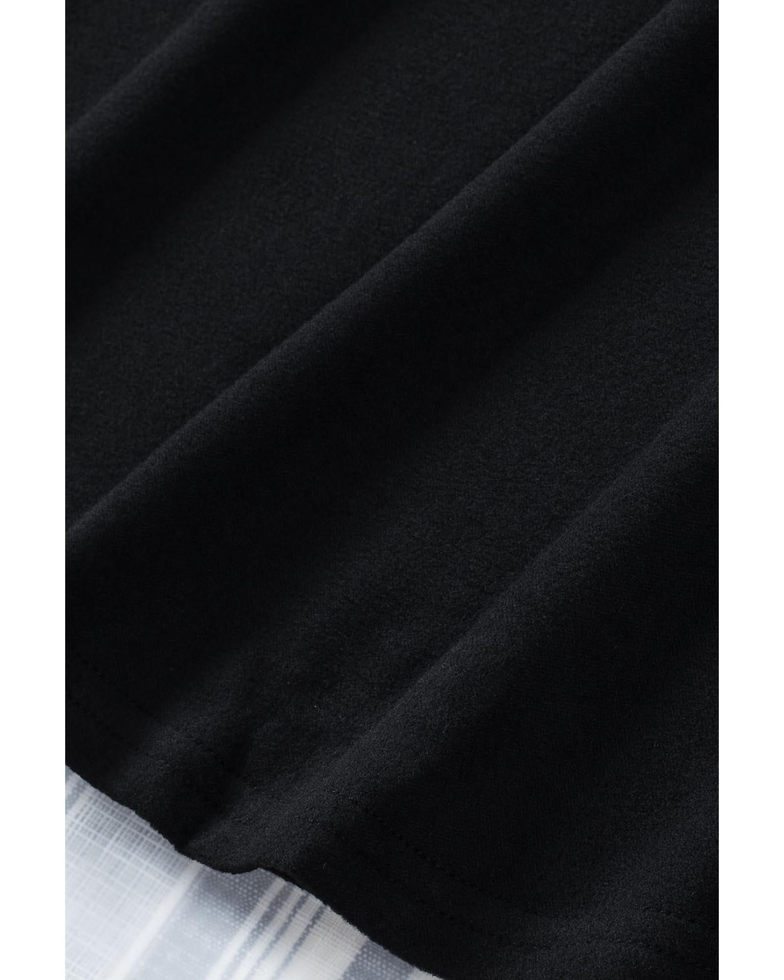 Azura Exchange V Neck Long Sleeve Knit Top - S Secondary image
