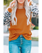 Azura Exchange Patchwork Sequin Long Sleeve Top - XL