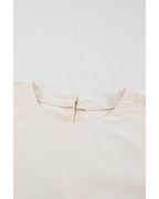 Azura Exchange Lace Sleeve Patchwork Top - S