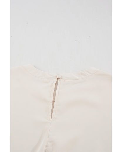 Azura Exchange Lace Sleeve Patchwork Top - XL