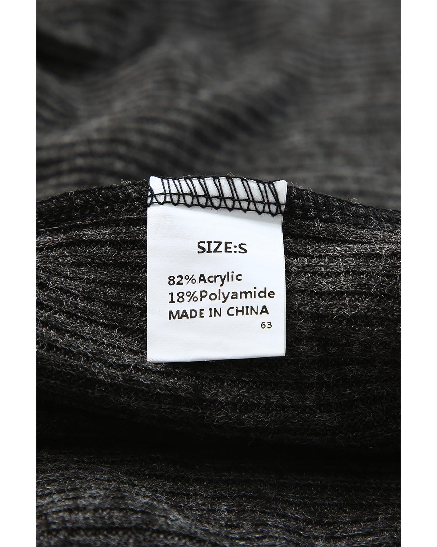 Azura Exchange Leopard Contrast Trim Knit Top - S