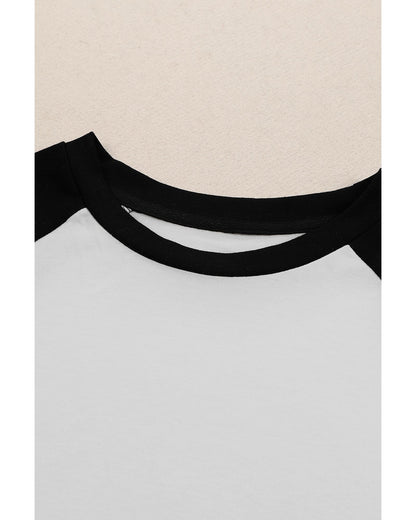 Azura Exchange Raglan Sleeve Pullover Top - M