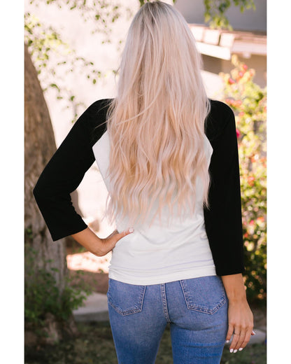 Azura Exchange Raglan Sleeve Pullover Top - M