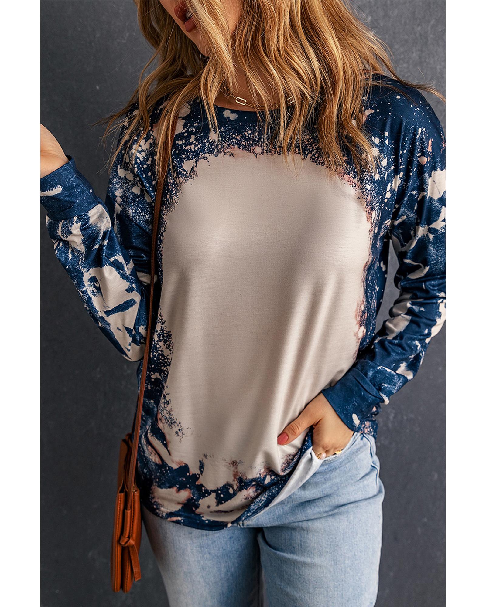 Azura Exchange Burning Vibe Vintage Multicolor Pullover - M Main image
