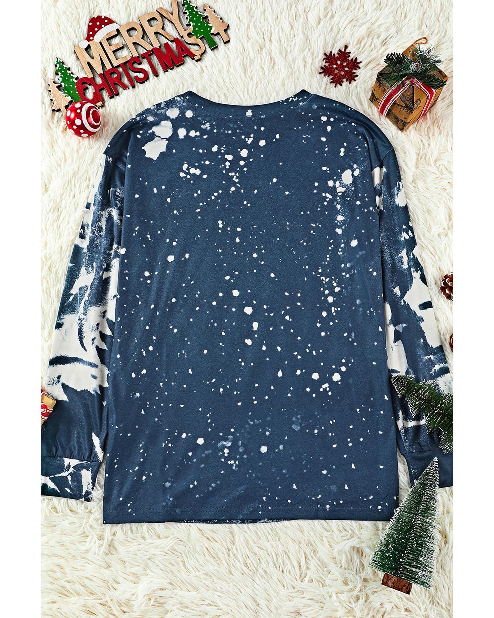 Azura Exchange Burning Vibe Vintage Multicolor Pullover - S Secondary image