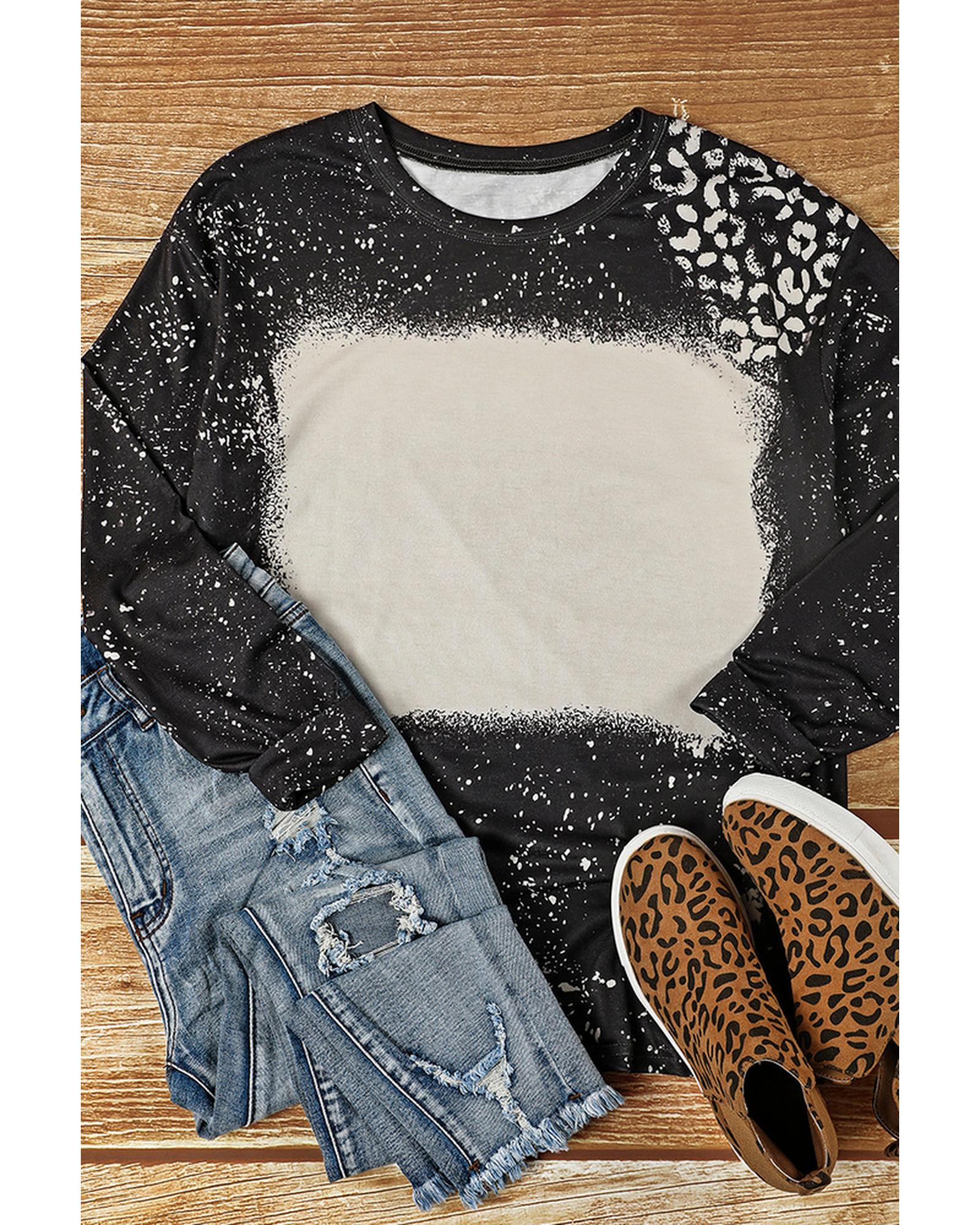Azura Exchange Leopard Spot Pullover - L Main image