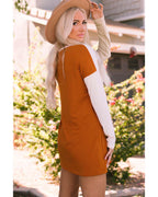 Azura Exchange Color Block Patchwork Long Sleeve Top - M