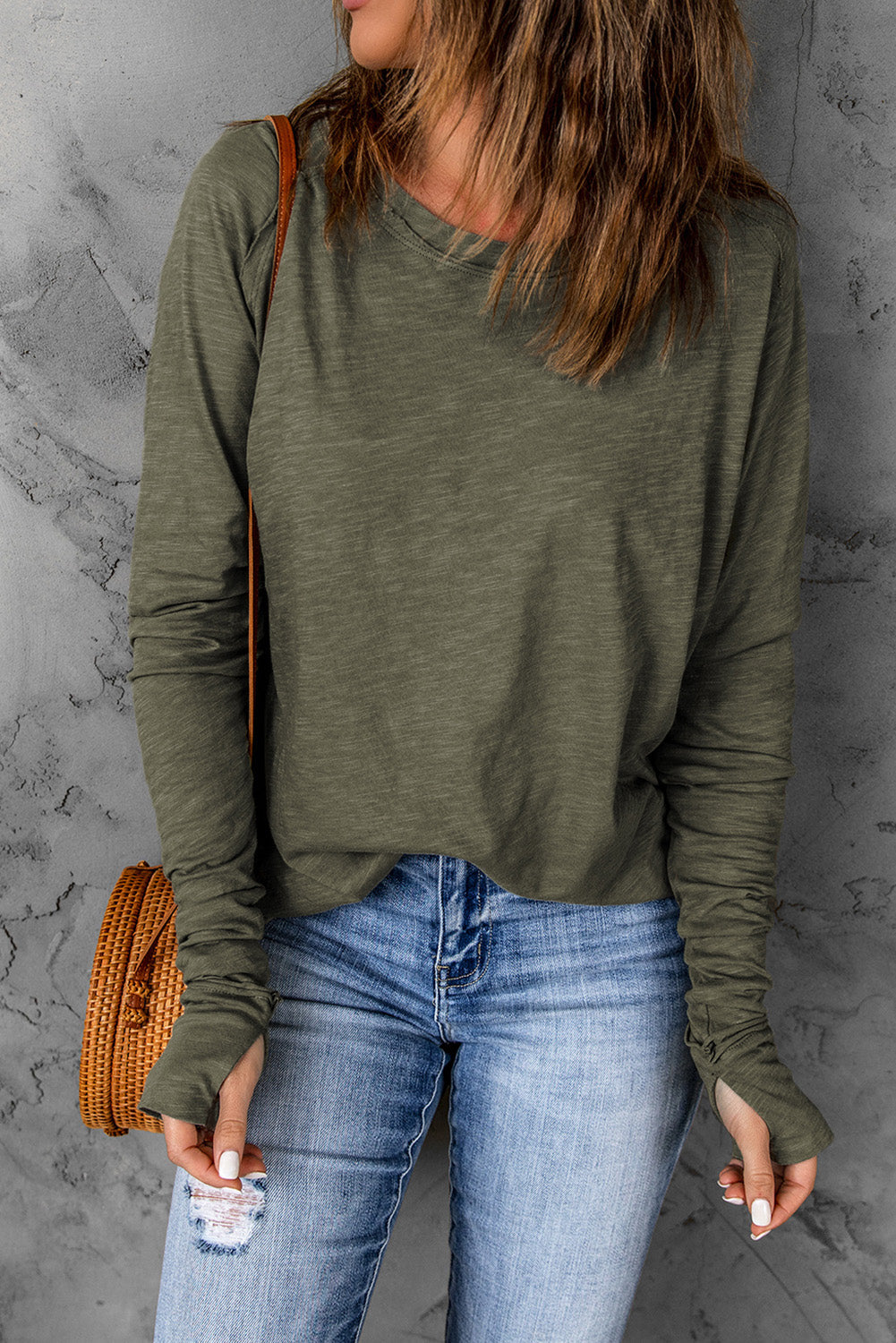 Azura Exchange Crew Neck Long Sleeve Sweatshirt - L Main image