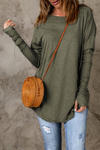 Azura Exchange Crew Neck Long Sleeve Sweatshirt - L