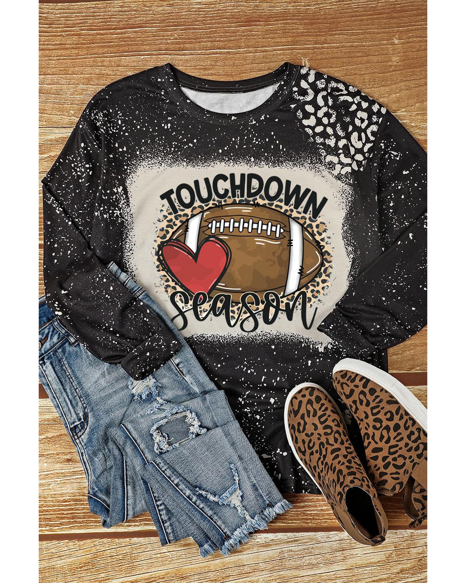 Azura Exchange Leopard Print Long Sleeve Top - L Main image