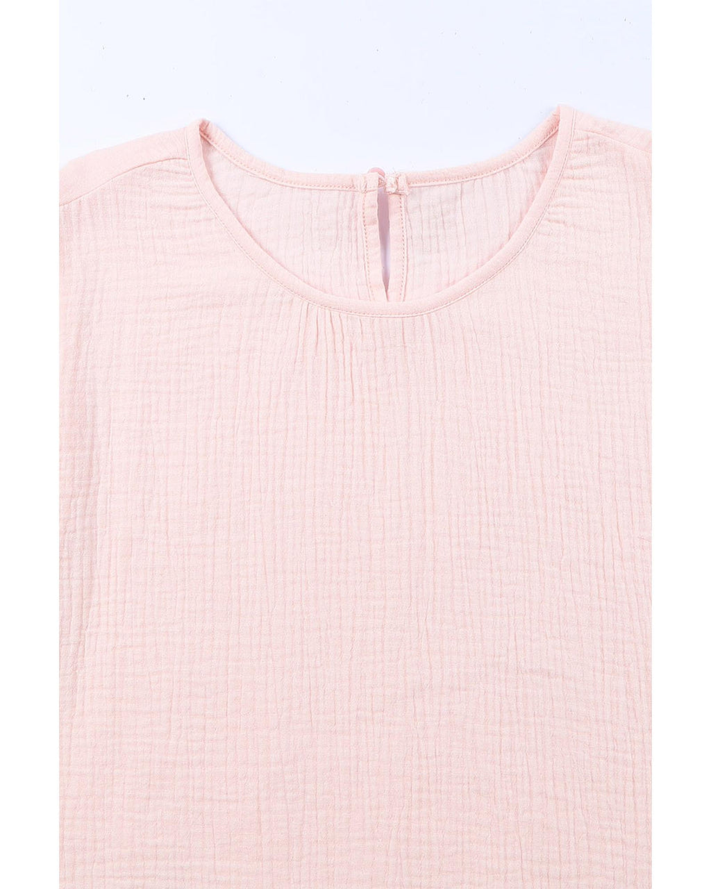 Azura Exchange Tiered Ruffled Short Sleeve Blouse - XL