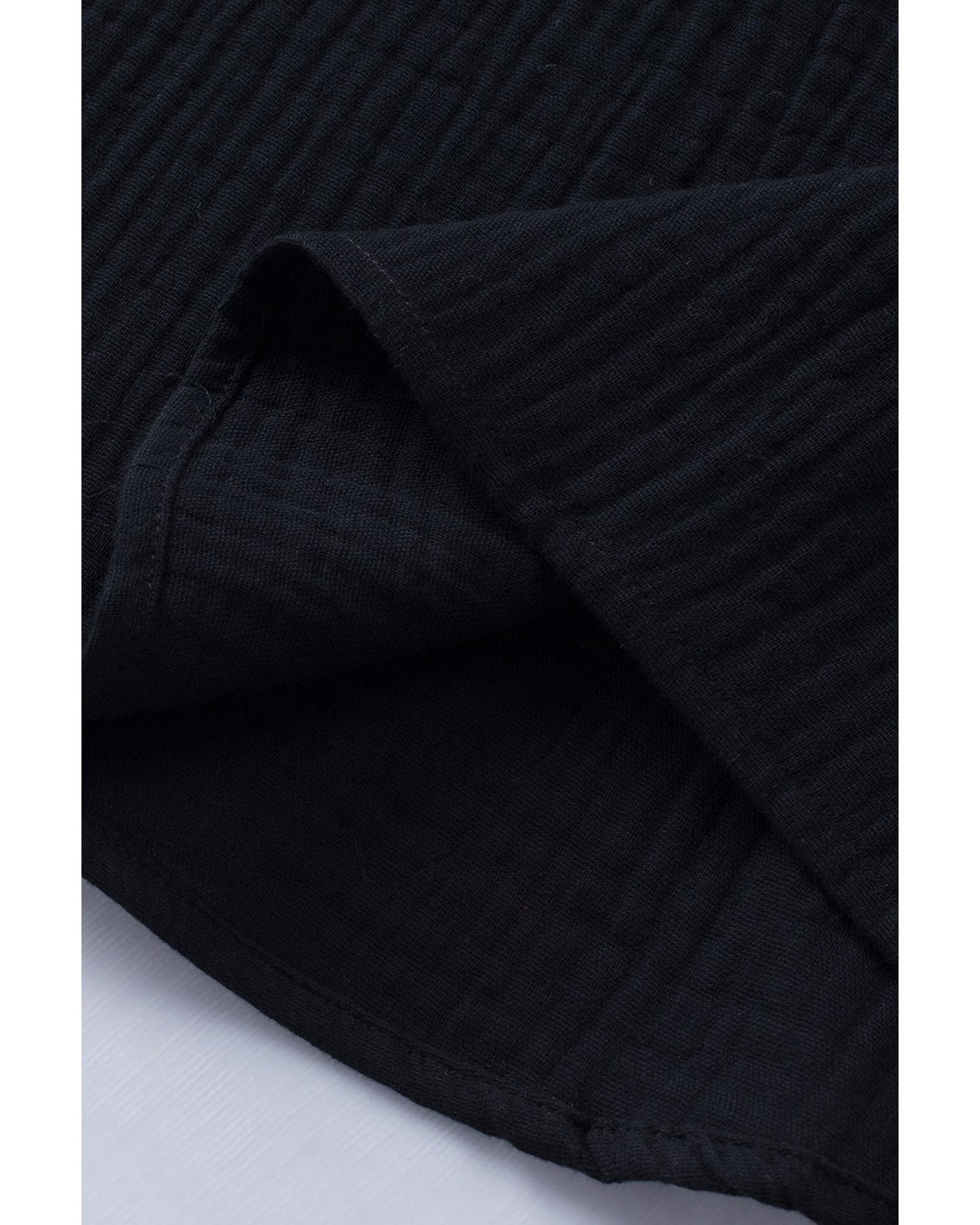 Azura Exchange Tiered Ruffled Short Sleeve Blouse - S