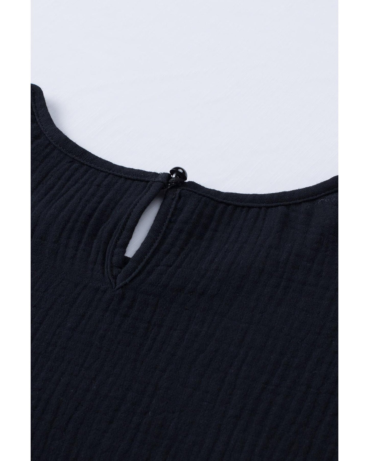 Azura Exchange Tiered Ruffled Short Sleeve Blouse - S