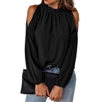 Azura Exchange Bishop Sleeve Blouse - M