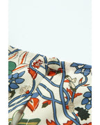 Azura Exchange Vintage Floral Sleeveless Tank Top - M Women's Tops & T-shirt Azura Exchange
