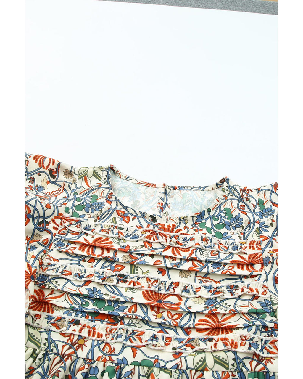Azura Exchange Vintage Floral Sleeveless Tank Top - XL Women's Tops & T-shirt Azura Exchange