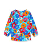 Azura Exchange Floral Print V Neck Blouse - S