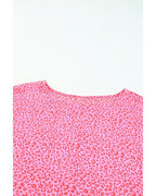Azura Exchange Leopard Puff Sleeve Blouse - XL