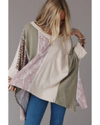 Azura Exchange Patchwork Oversized Top - XL