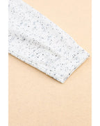 Azura Exchange Relaxed Rib Knit Long Sleeve Henley Top - M
