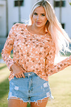 Azura Exchange Knit Long Sleeve Top - L