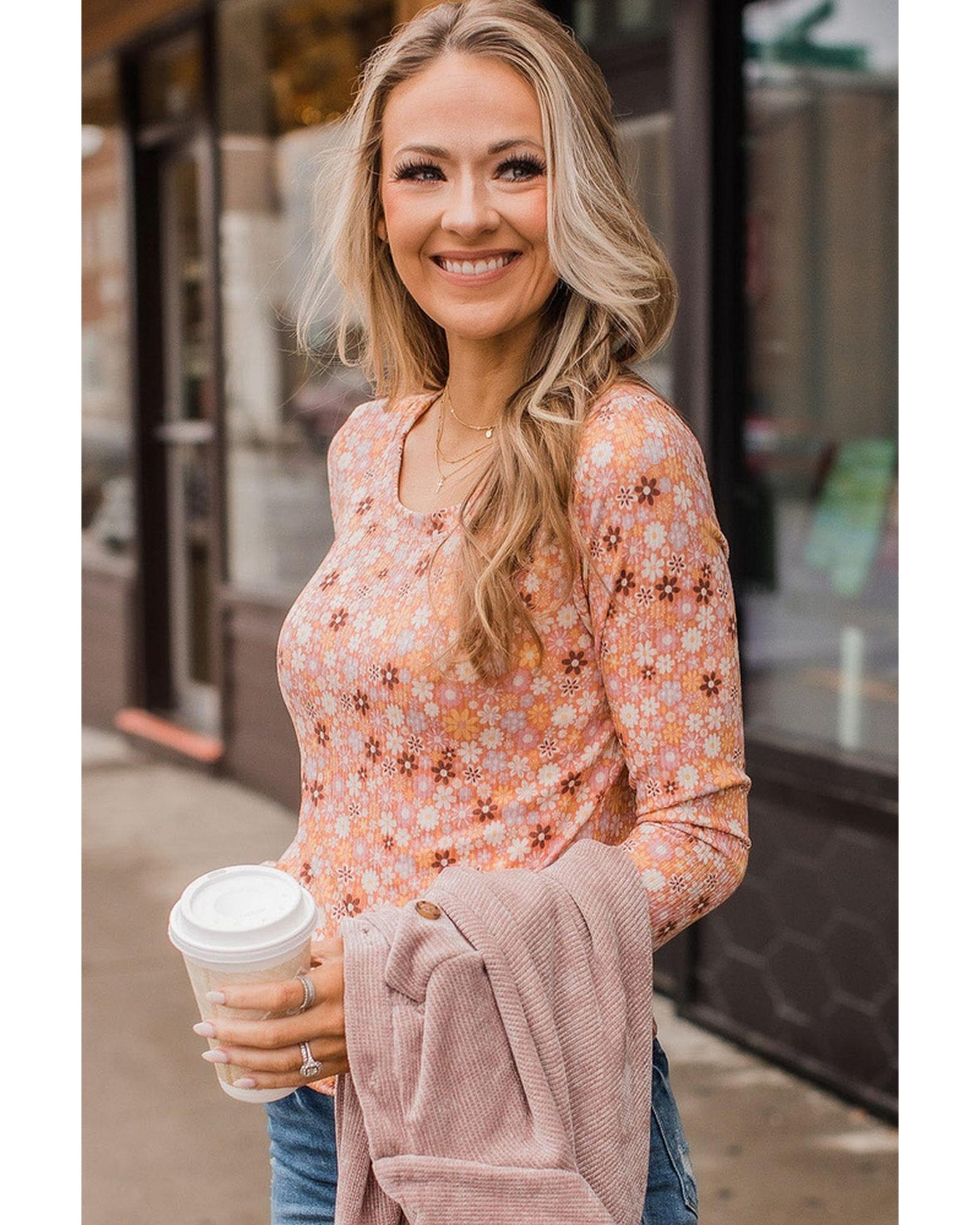 Azura Exchange Knit Long Sleeve Top - XL Secondary image