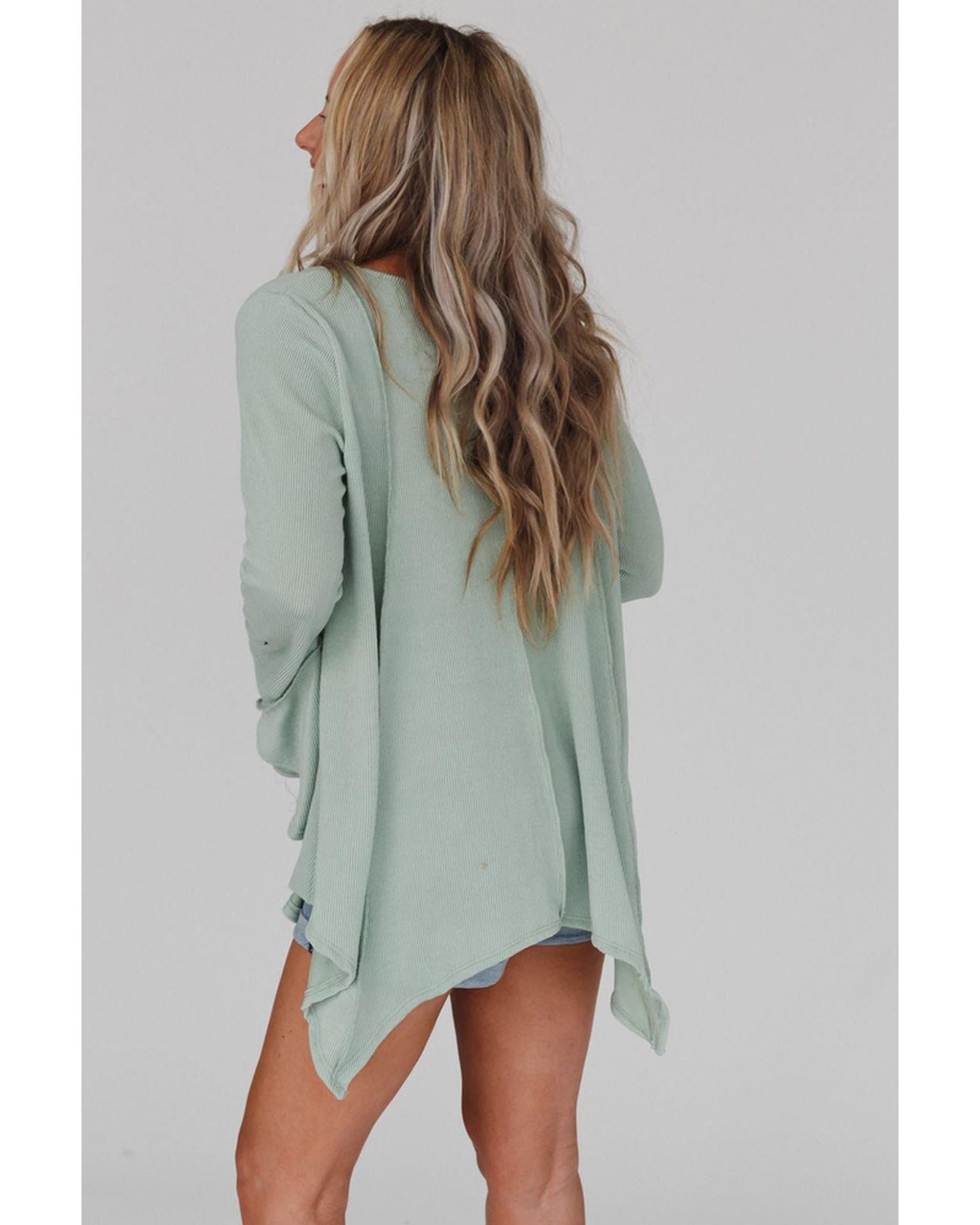 Azura Exchange Expose Seam Bell Sleeve Top - M