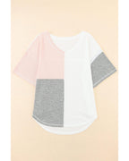 Azura Exchange Colorblock Long Sleeve Oversized Top - M Women's Tops & T-shirt Azura Exchange