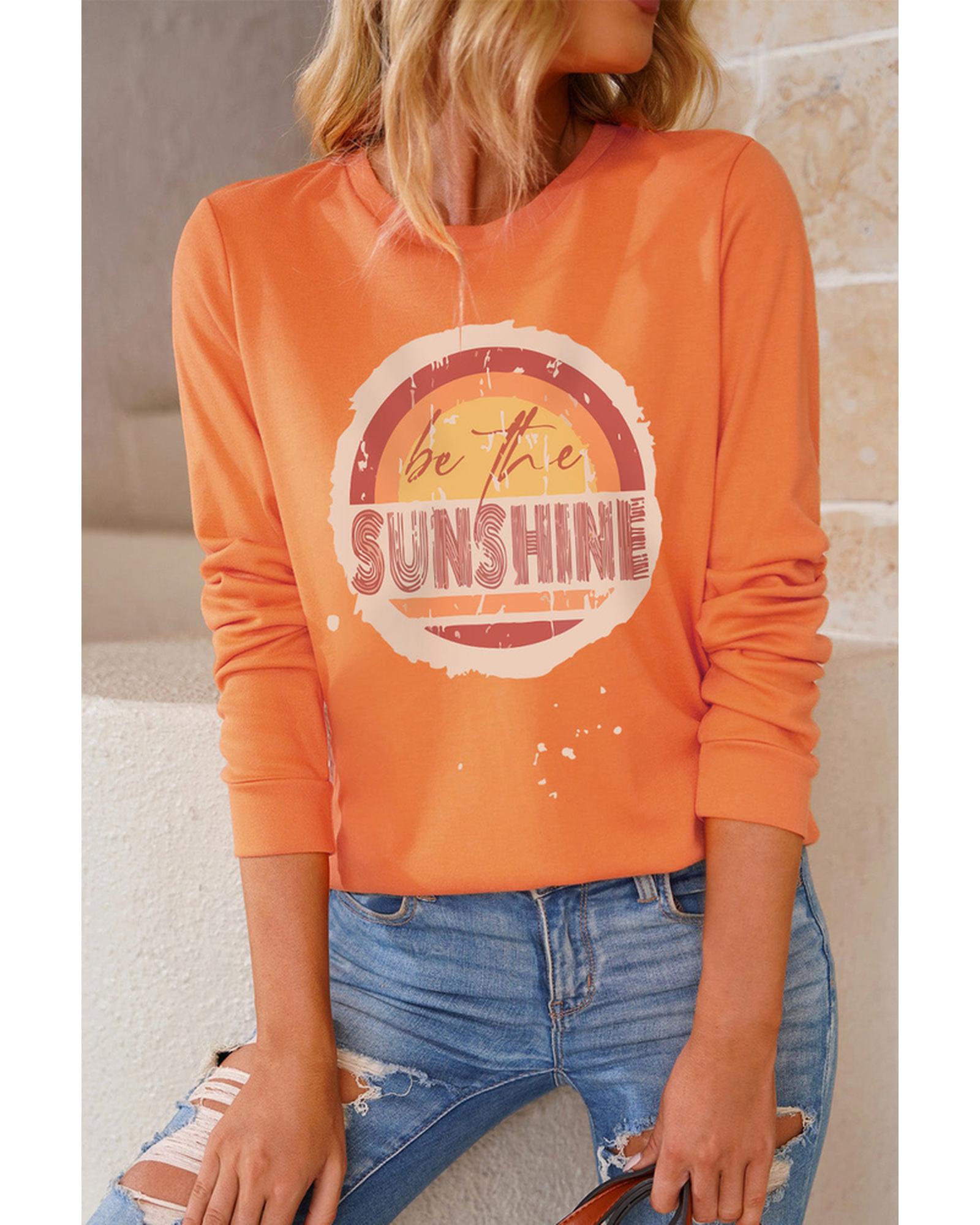 Azura Exchange Graphic Print Long Sleeve Top - XL Main image