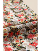 Azura Exchange Floral Ruffled Babydoll Blouse - S