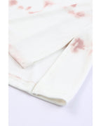 Azura Exchange Striped Tie Dye Tee - L